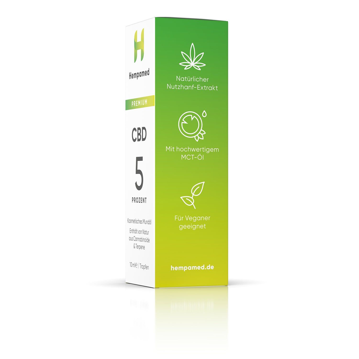 Hempamed 3x Premium CBD Öl 5 %