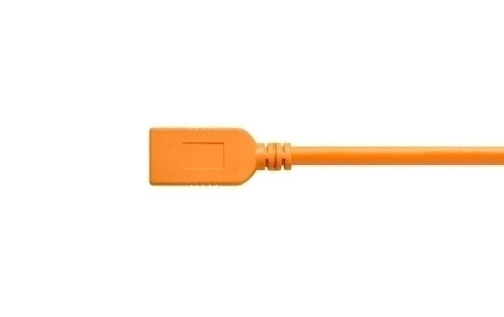 Kabel TetherPro USB-C zu USB-A Female, 4.6m OrangeUSB-C zu USB-A Anschlusskabel