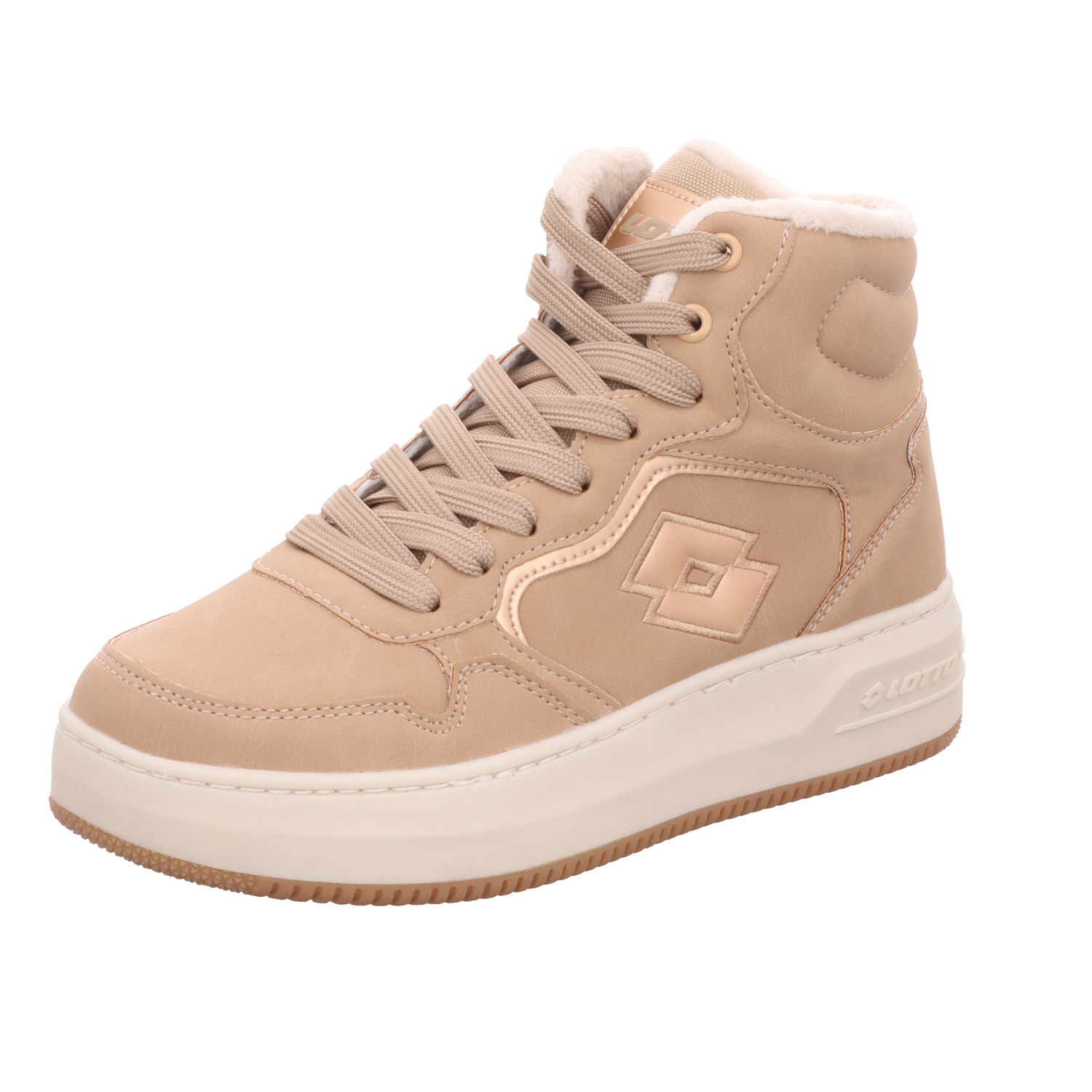 Lotto Lifes Damen-Sneaker MOGILA PF FUR Beige