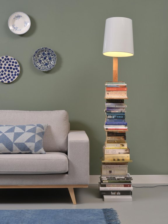 It's about Romi Cambridge vloerlamp wit