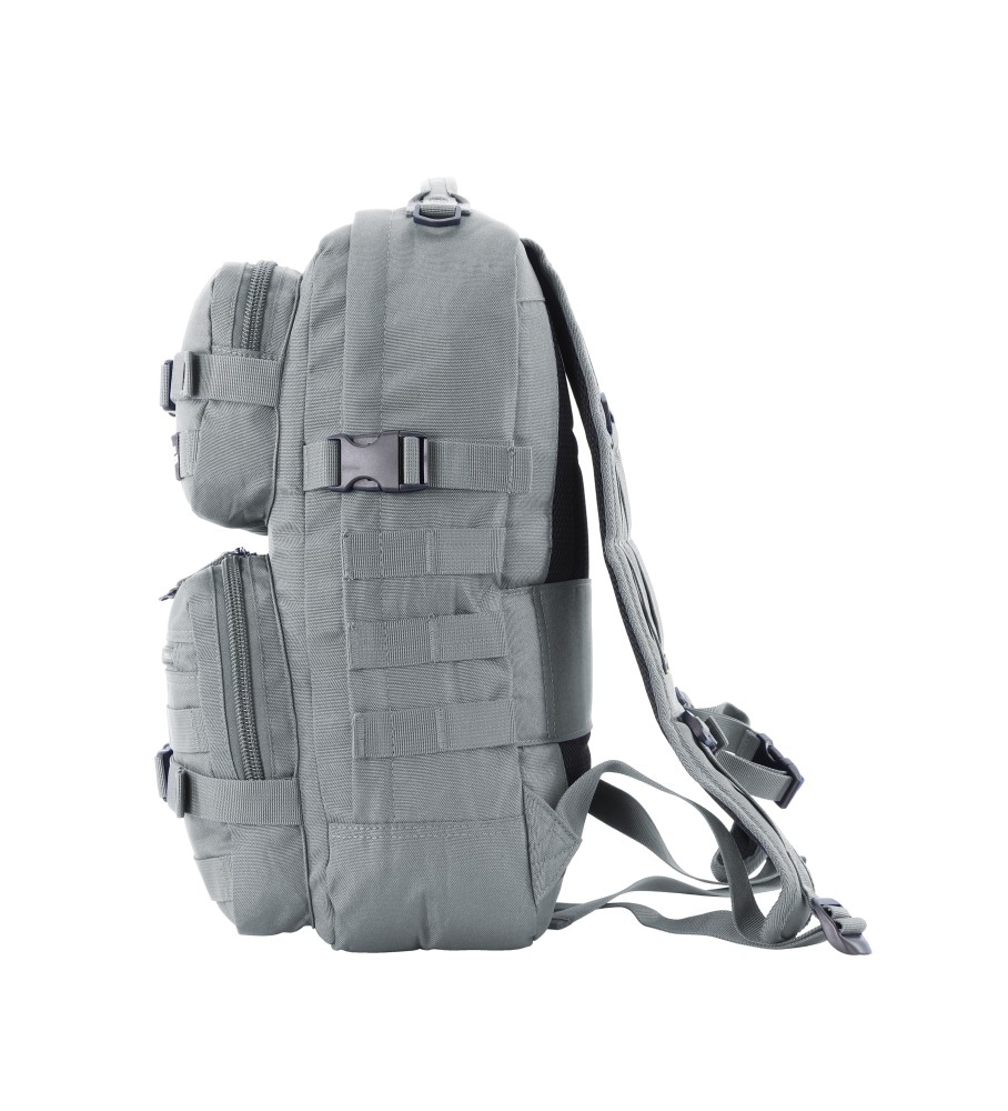 Mochila National Geographic Cinza Rocket - 30 x 16 x 42 cm -