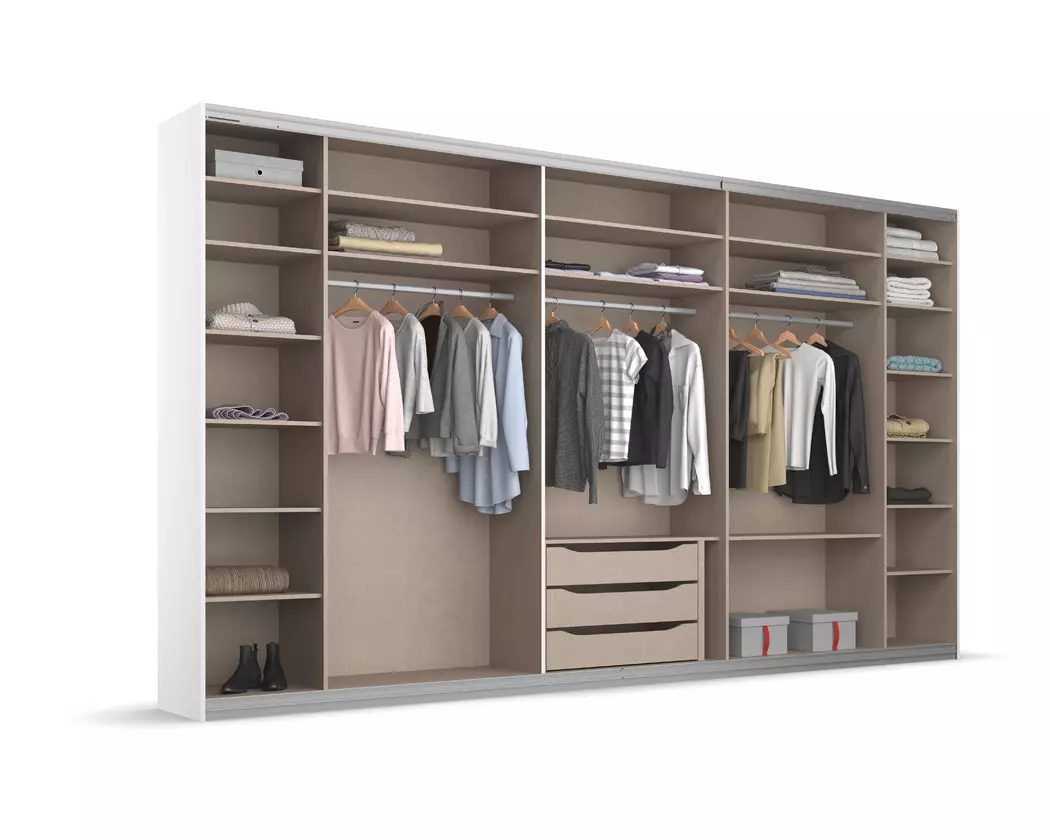 Schwebetürenschrank Raila 360 x 229 cm