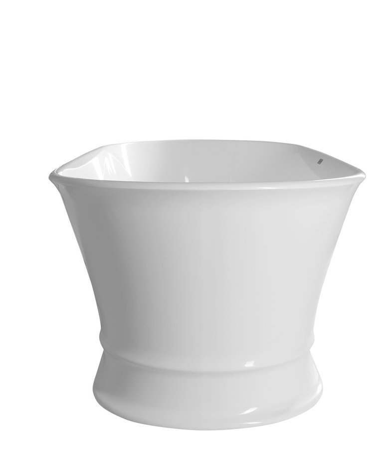 Polysan Delonix vrijstaand bad 170x84x61,5cm wit