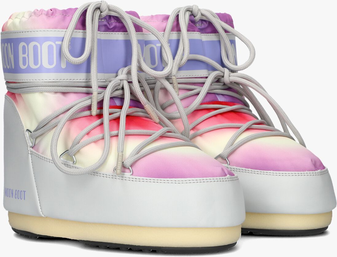 MOON BOOT multi moon boot  icon low tie dye