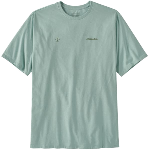 T-shirt PATAGONIA M'S FORGE MARK RESPONSIBILI-TEE WISPY GREEN