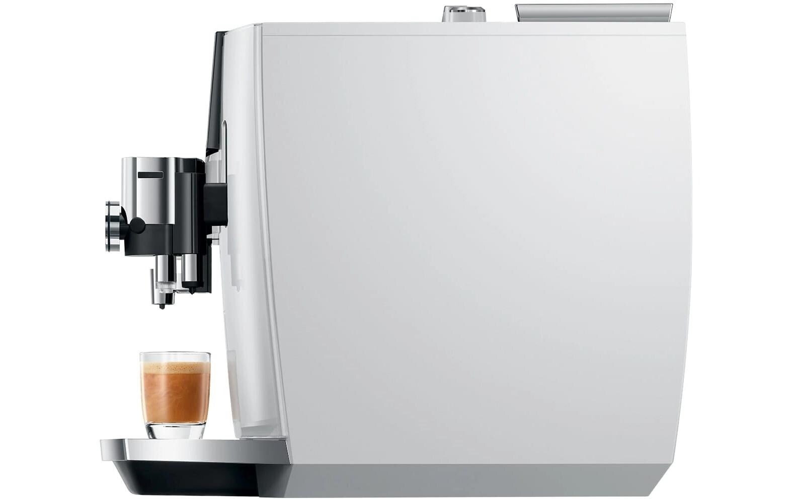 Kaffeevollautomat J8 twin Diamond White (SA)<br>Zweitassen-Vollautomat für 31 verschiedene Kaffee- und Milchgetränke