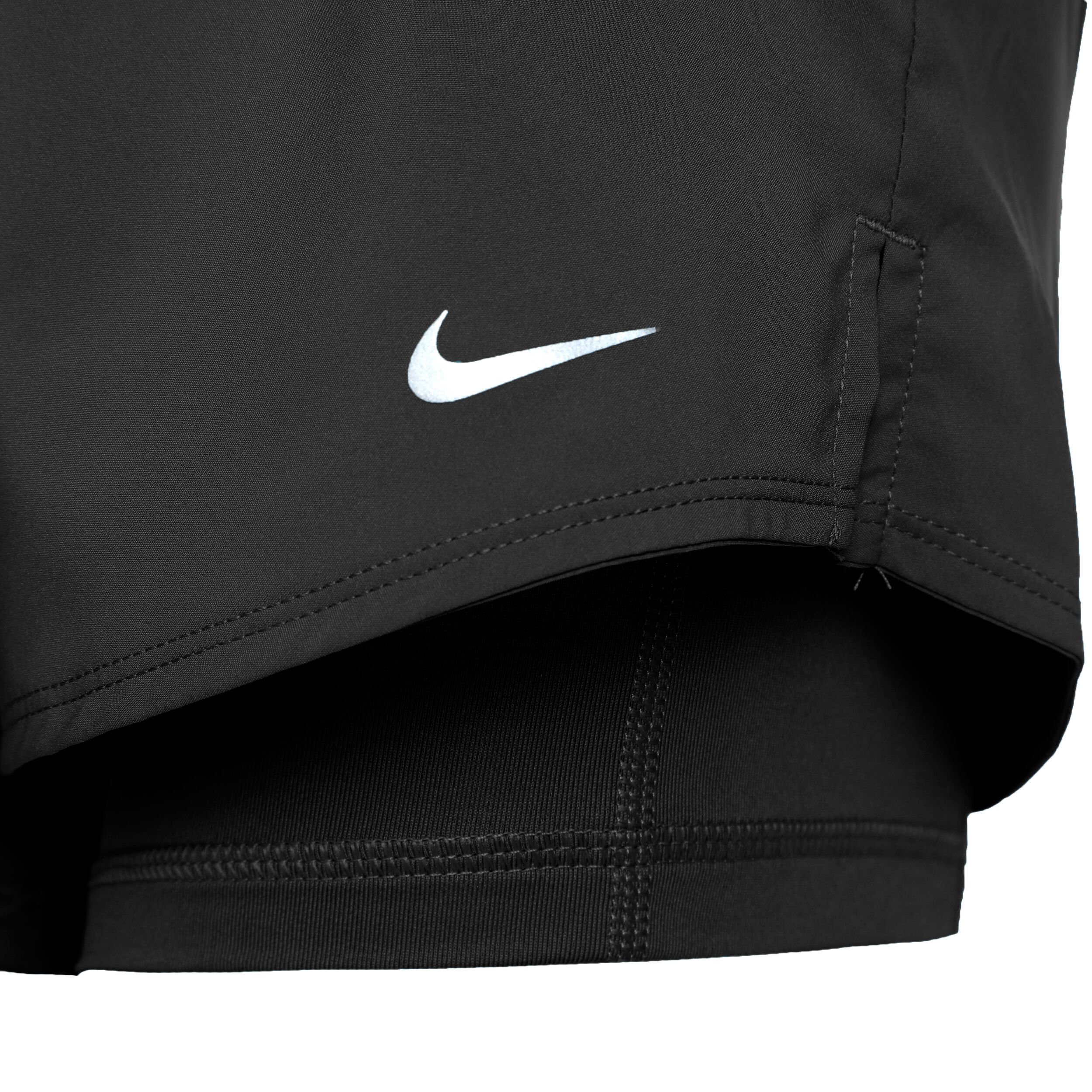 Nike Dri-Fit One MR 2in1 Shorts Femmes - Noir