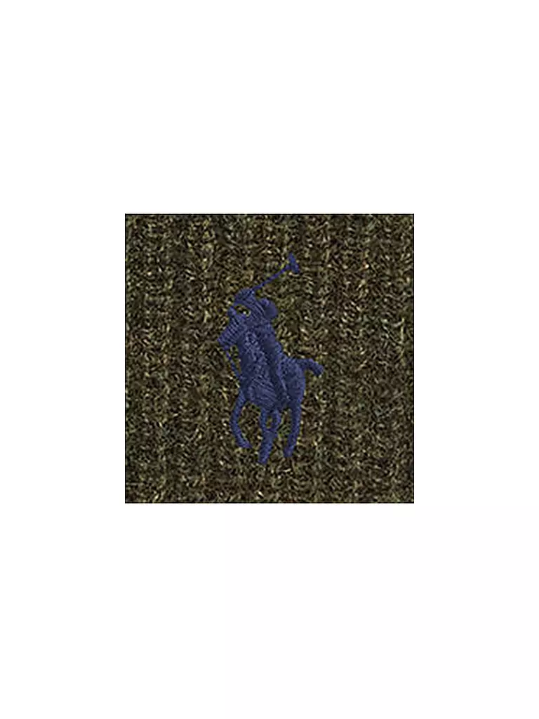 POLO RALPH LAUREN Kaschmirmütze - Haube  olive