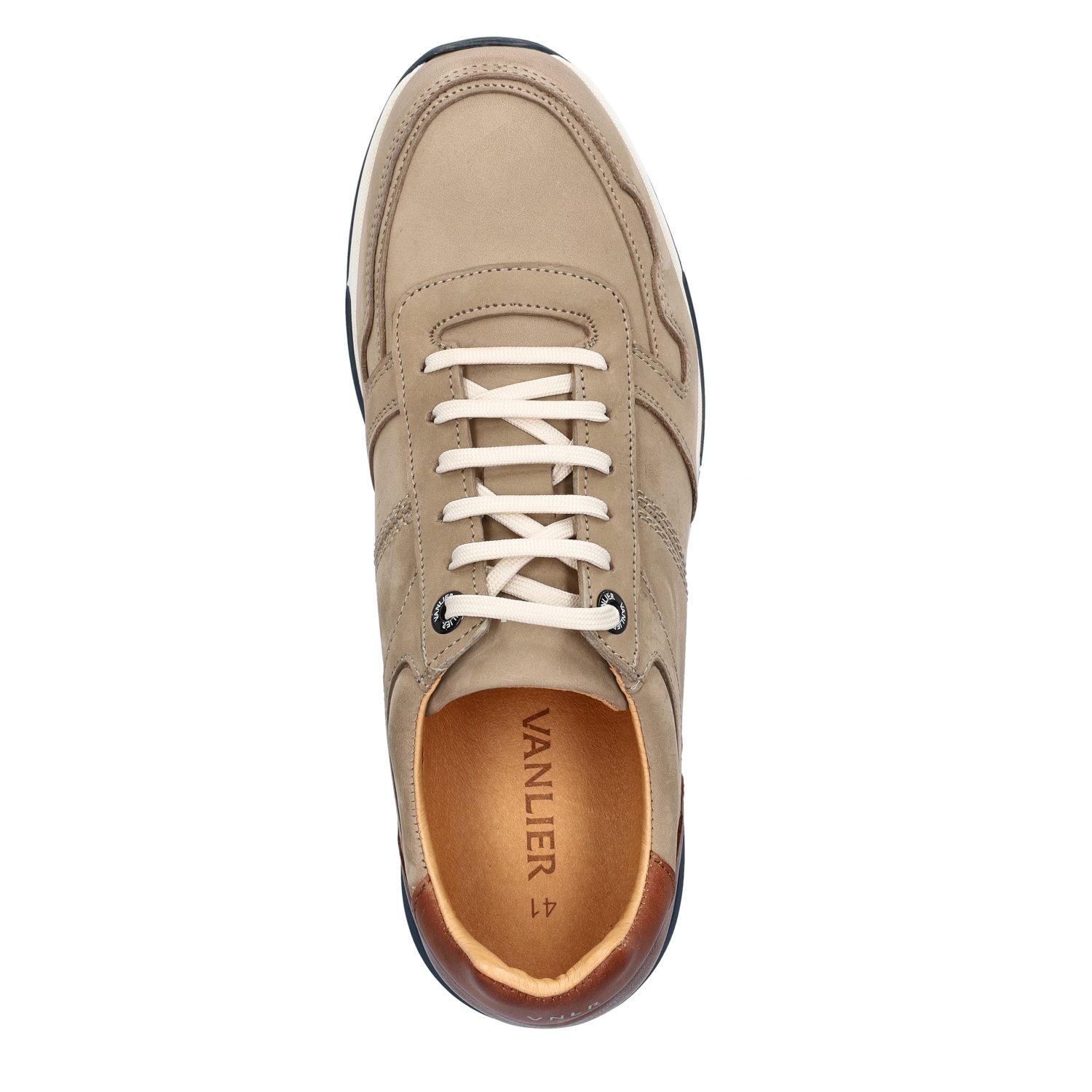 Van Lier Positano heren sneaker Van Lier Bruin
