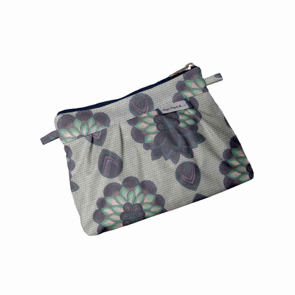 Mini Pochette Plissée Lotus Vert