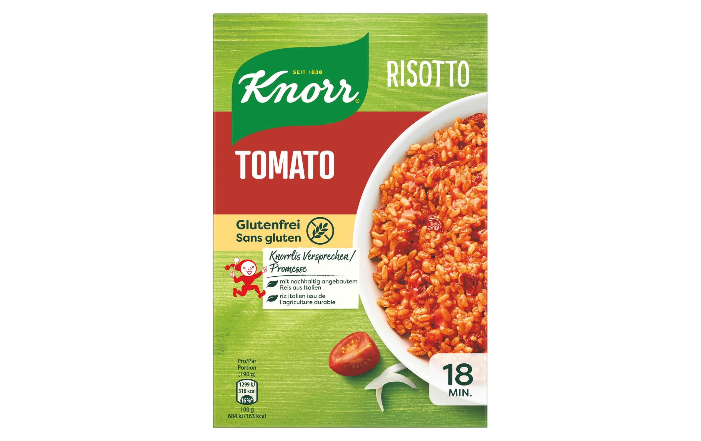 Risotto Tomato glutenfrei 250 gDas Traditionsgericht aus Italien