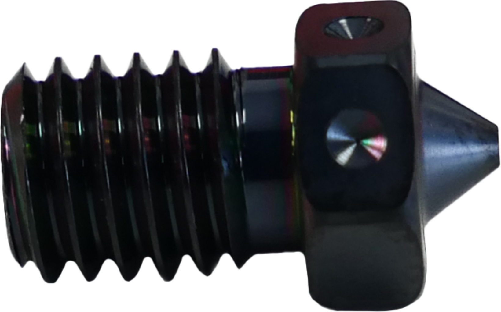 E3D  V6 ObXidian Düse, 0,4 mm    Extrem harte Düsen mit E3DLC™-Beschichtung