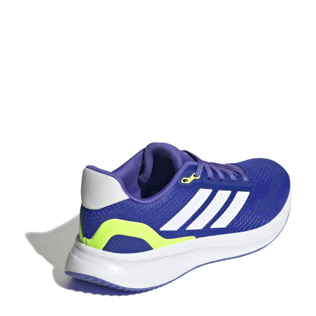 adidas Runfalcon 5 sneakers kobaltblauw/wit/geel