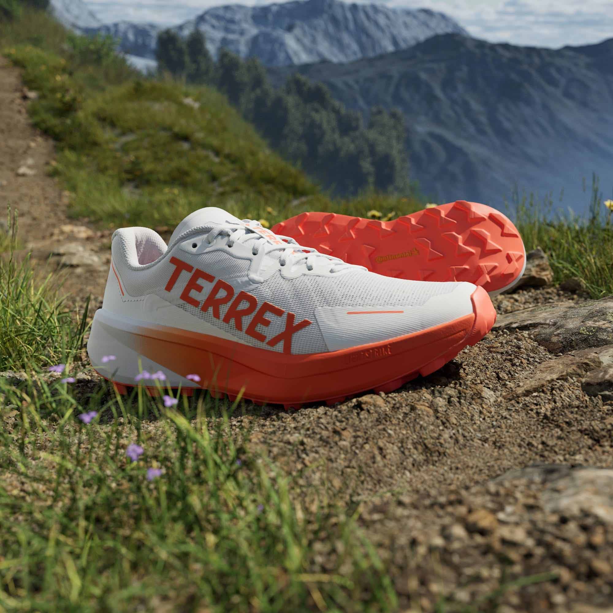 Terrex Agravic 3 Dame Cloud White/Semi Impact Orange/Dash Grey
