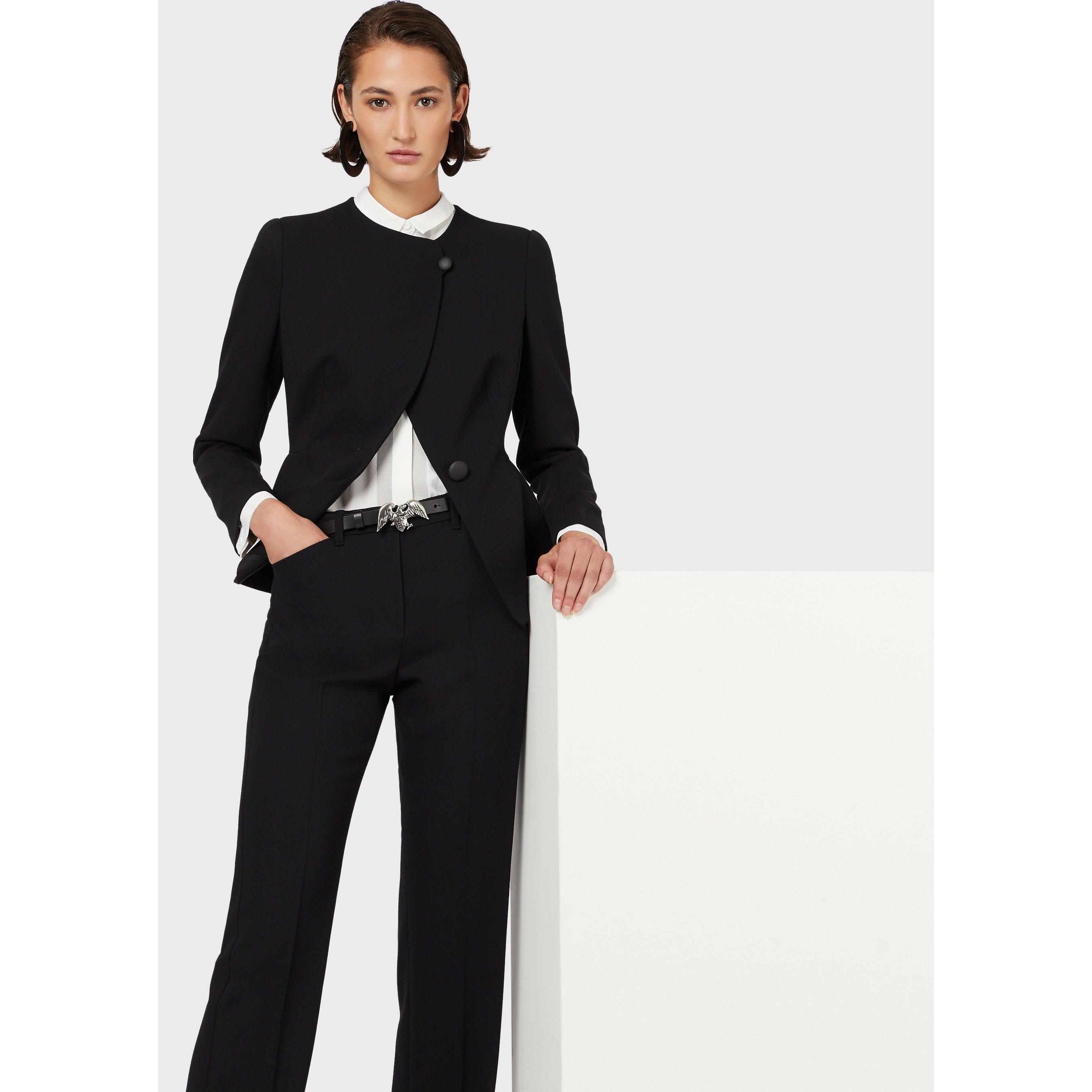 Emporio Armani Straight Leg Trousers