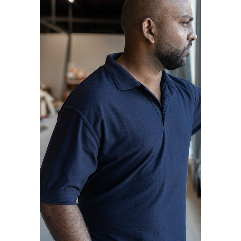 Portwest Poloshirt L marineblauw
