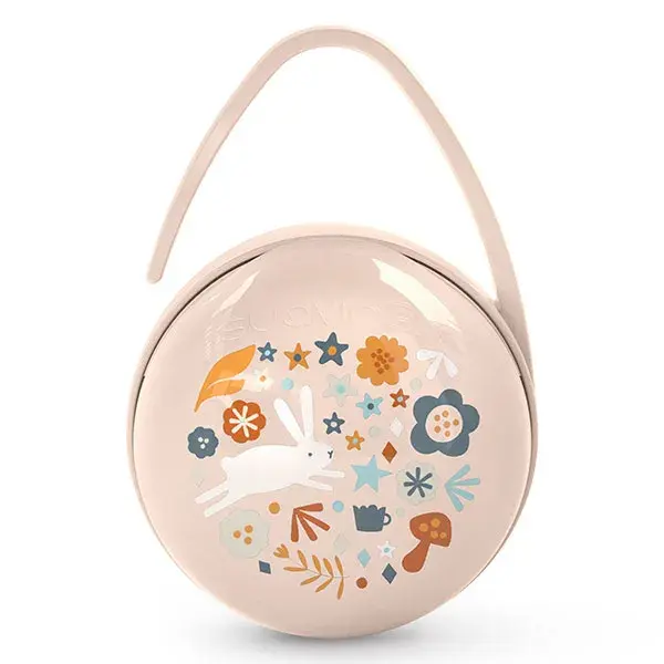 Suavinex, Wonderland, Porte sucette Duo - Wonderland Rose