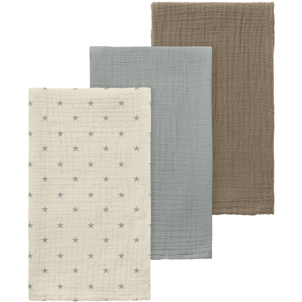 Køb Lil'Atelier Turtledove Pigeon/Sepia Tint Nbnfergie 3-Pack Stofbleer Lil