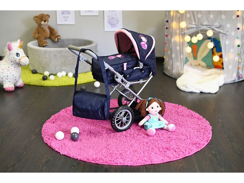 Knorrtoys Puppenbuggy Ruby Princess Blue Puppenwagen