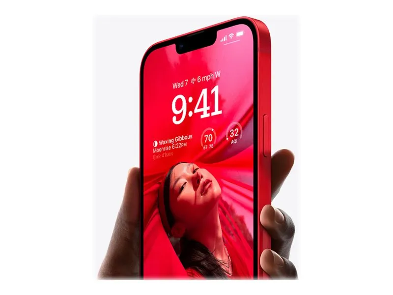 Apple iPhone 14 - (PRODUCT) RED - 5G smartphone - dual-SIM / Intern hukommelse 256 GB - OLED-skærm - 6.1
