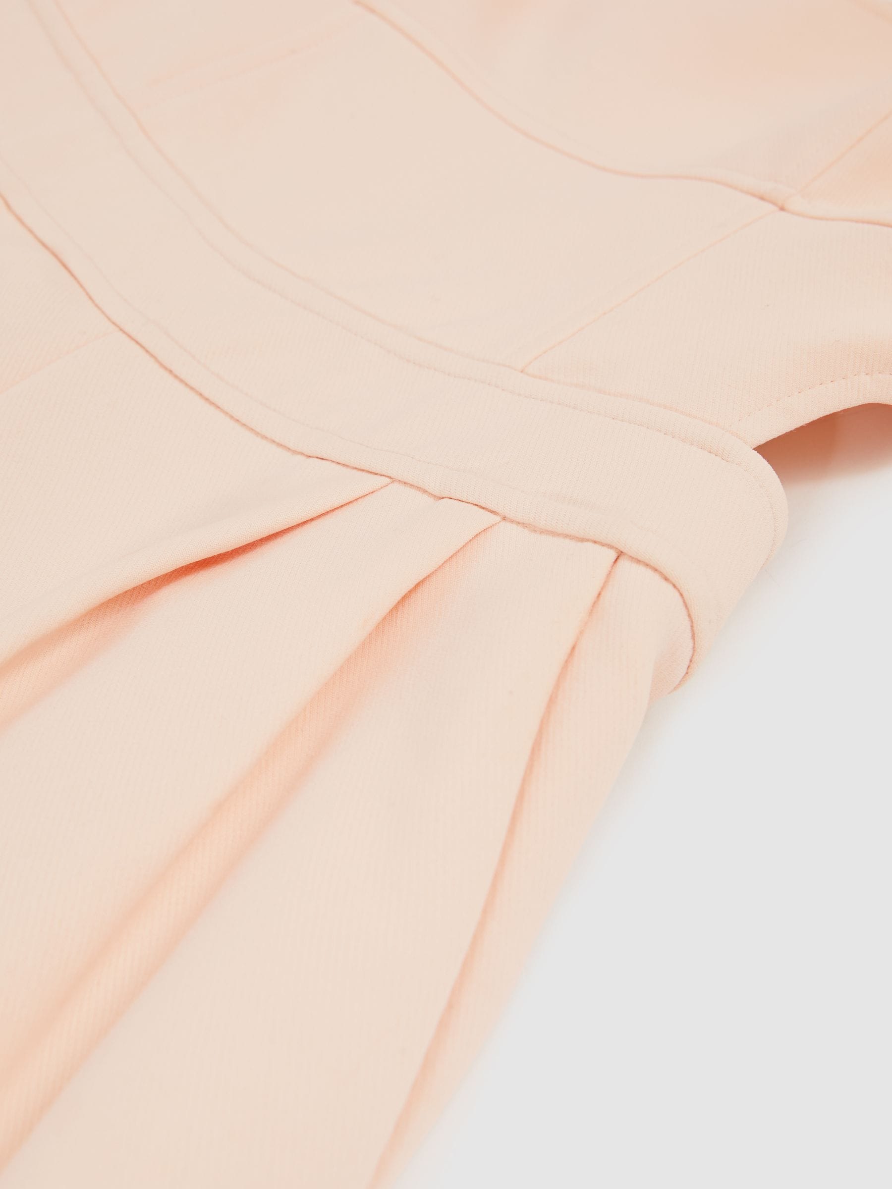Lichtroze - Reiss Dion Wide-Leg Cut-Out Jumpsuit