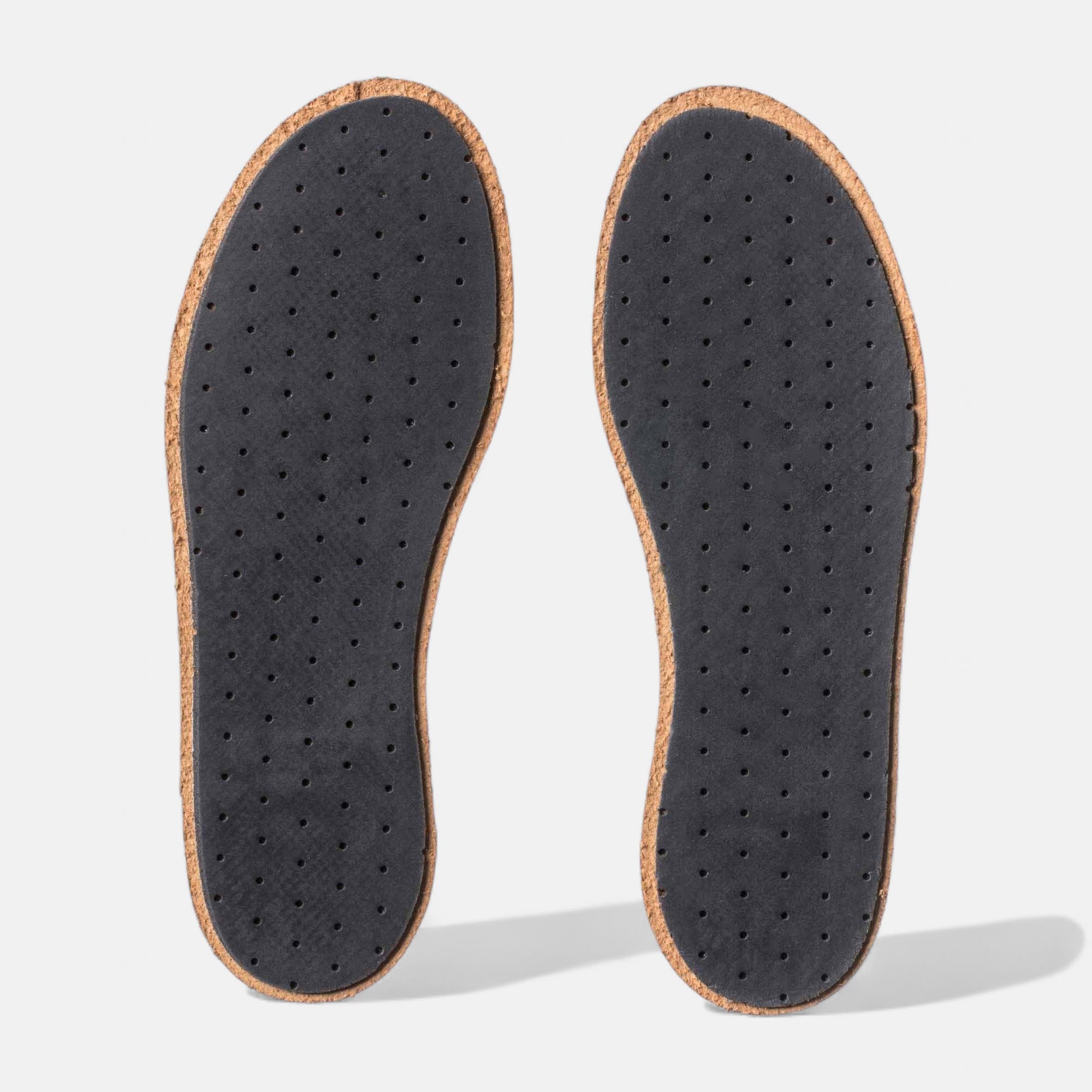 Semelles  cuir charbon 25 26 sans coloris