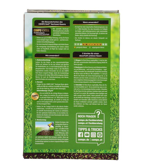 COMPO Saat® Nachsaat-Rasen