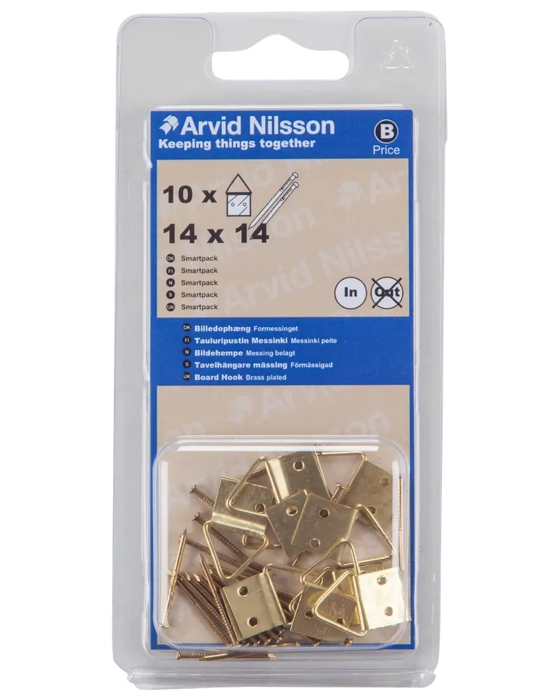 Arvid Nilsson Billedophæng 14 x 14 mm 10-pak