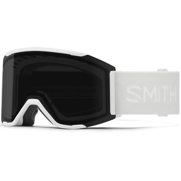 Masque de ski SMITH SQUAD MAG WHITE VAPOR CHROMAPOP SUN BLACK