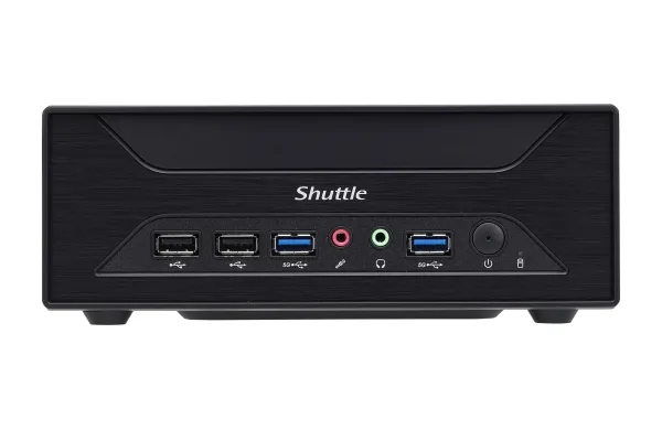 Shuttle XPC slim XH510G - Barebone - Slim-PC LGA1200 sokkel - Intel H510 - uden CPU - RAM 0 GB - Gigabit Ethernet