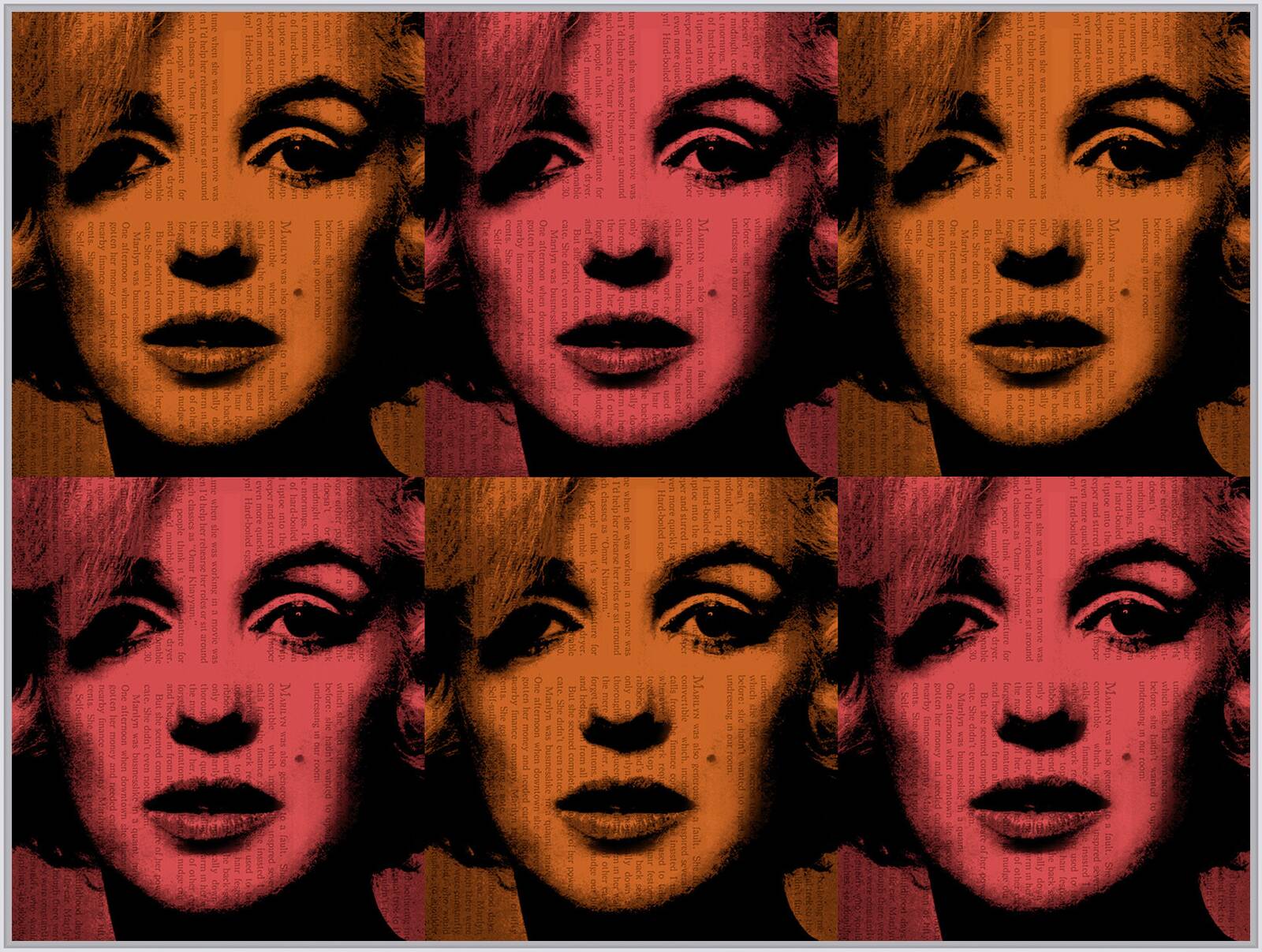 Marilyn by André Monet - Limited Edition. Edition of: 150. Signed.