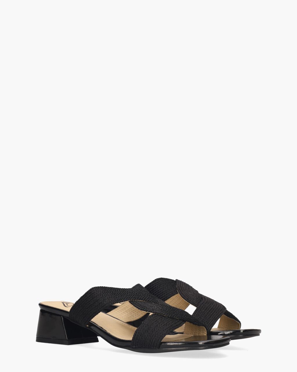 Lisa & Jo Warish Zwart Damesslippers