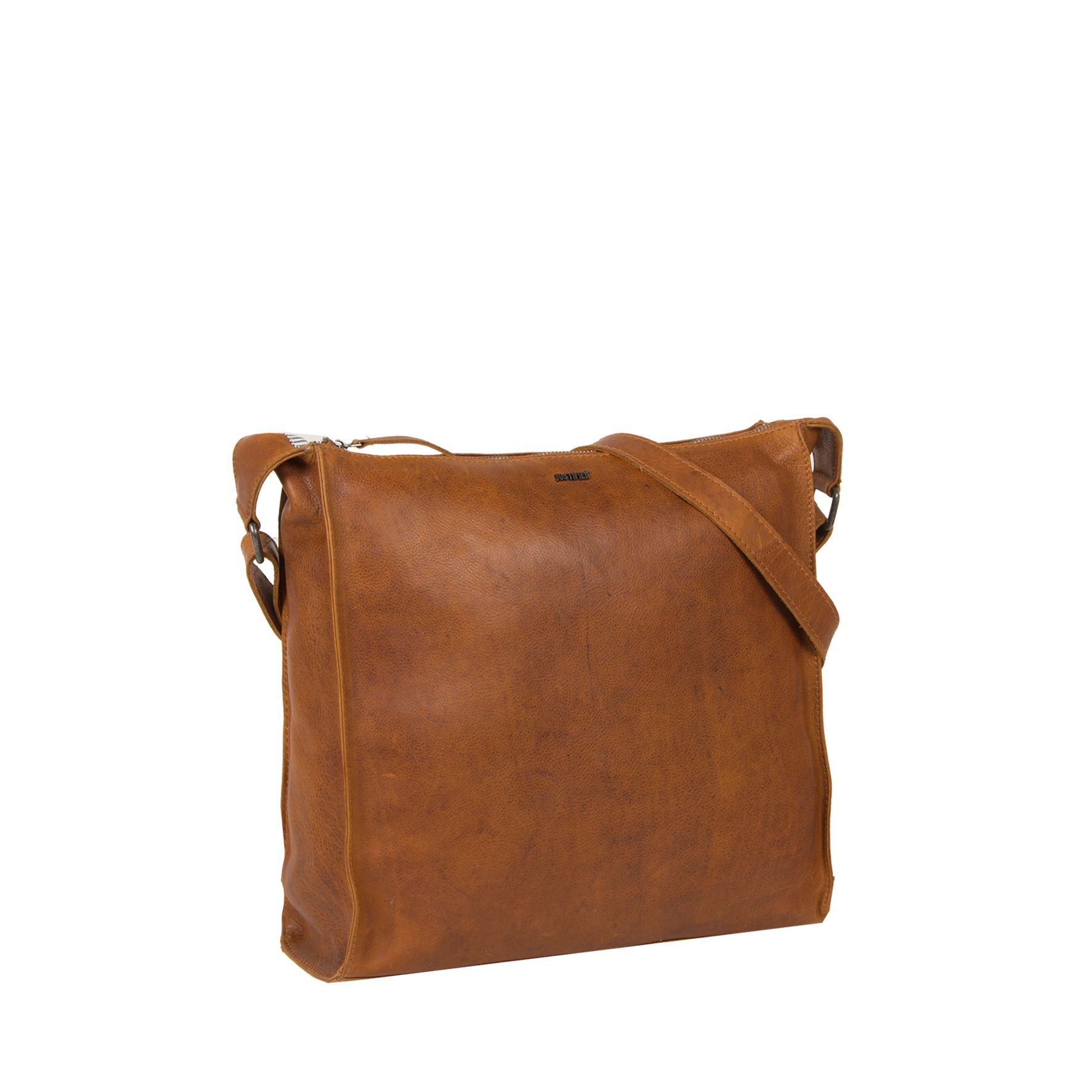 Justified Nynke Square Shoulderbag Cognac
