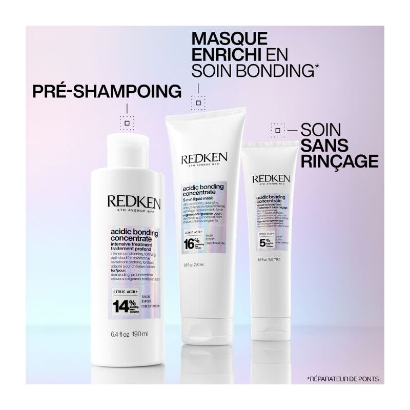 Shampooing concentré Acidic Bonding Concentrate Redken 300ml