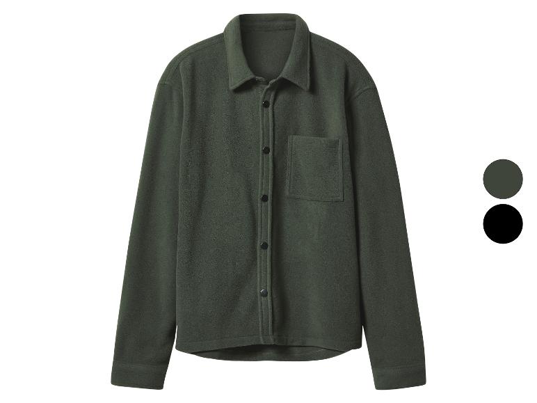 Fleece heren overhemd