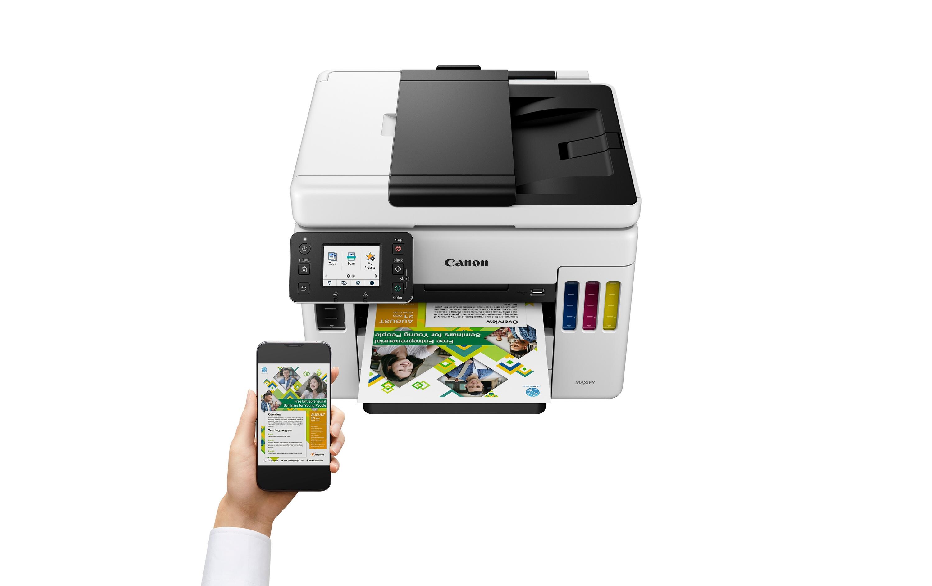 Multifunktionsdrucker MAXIFY GX7050<br>Tintenstrahl-Multifunktionsdrucker mit nachfüllbarem Tintenbehälter