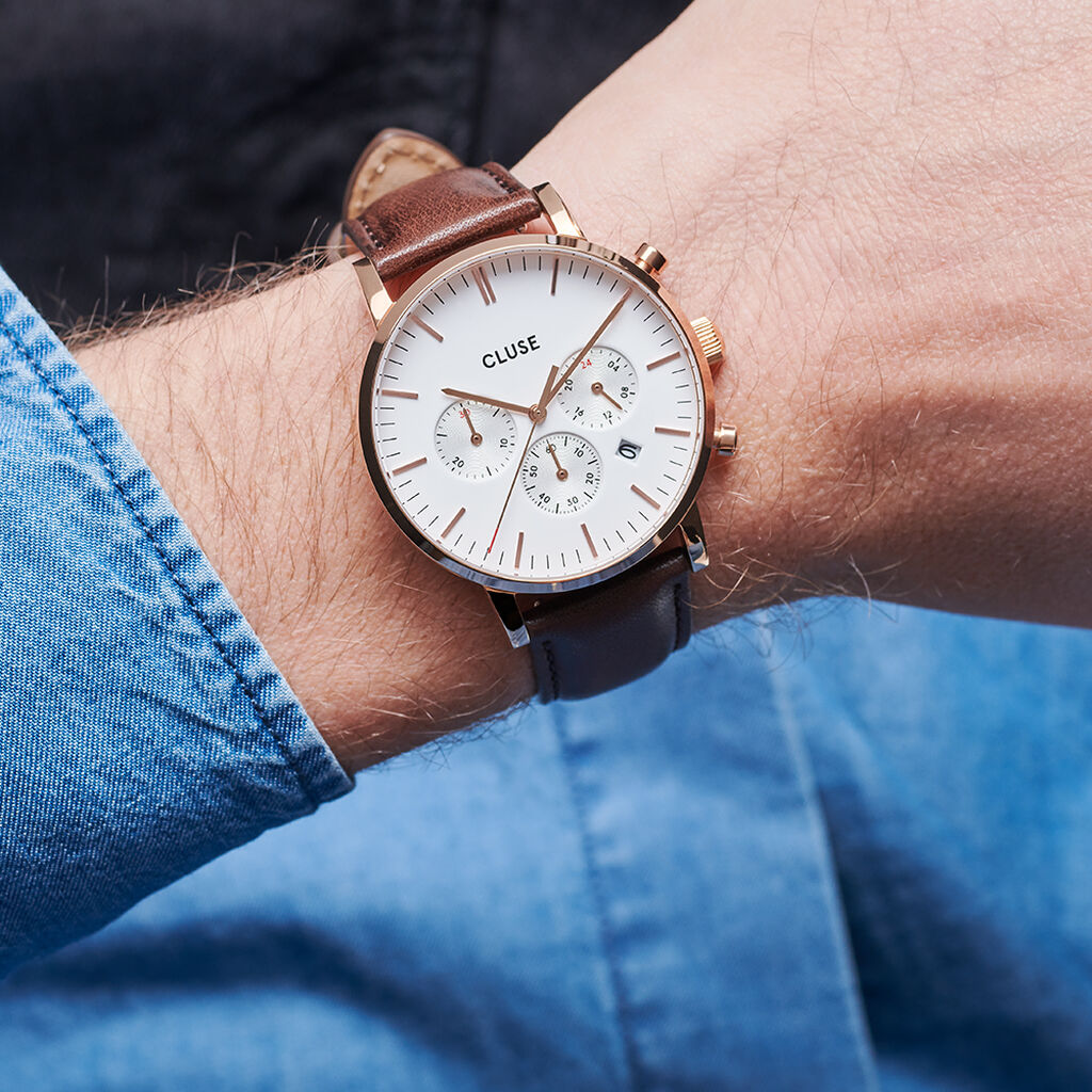 Montre Cluse Aravis Blanc
