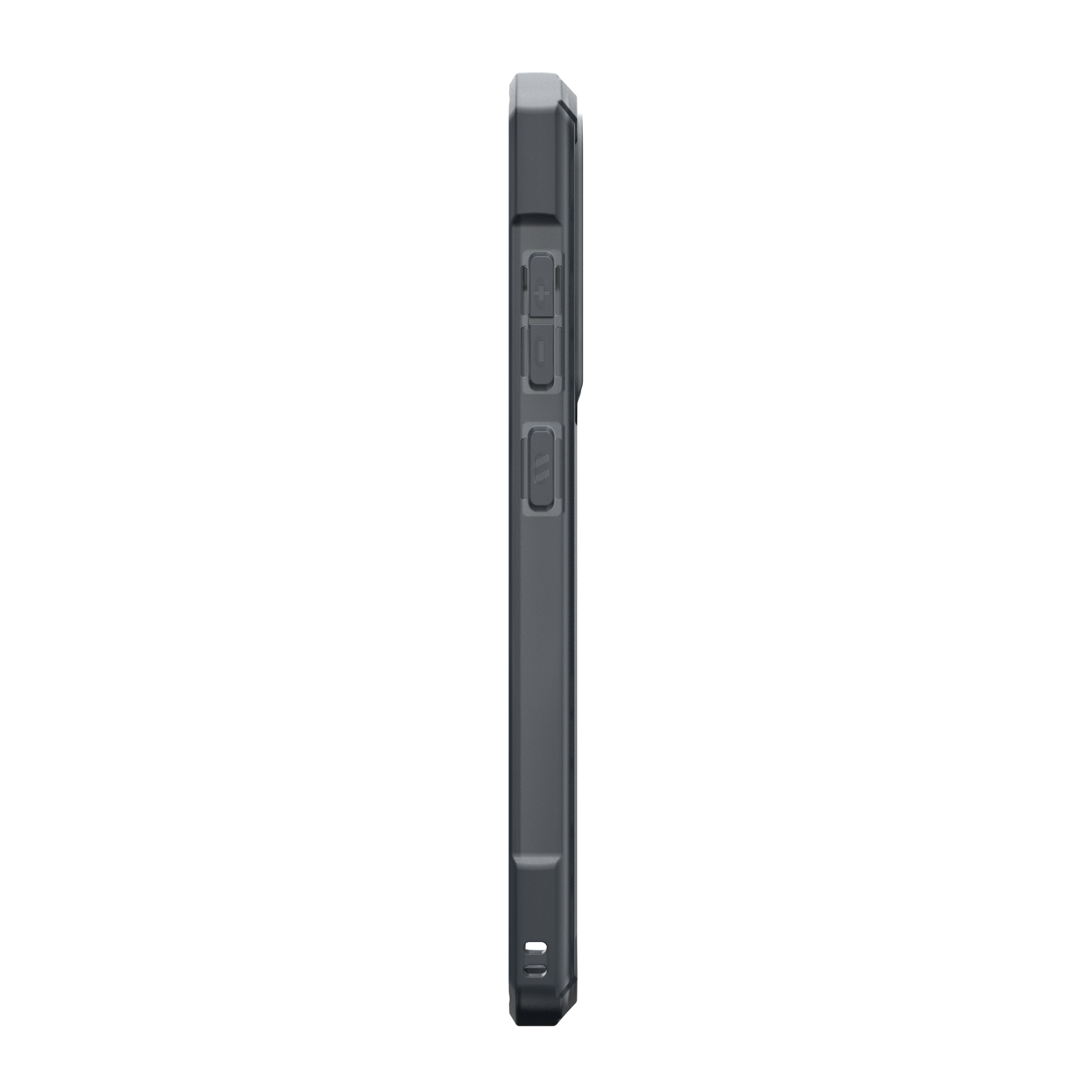 Samsung Galaxy S25 Ultra Schutzhülle Essential Armor MagSafe-Modul (214492113131) - Ash (Schwarz / Transparent)