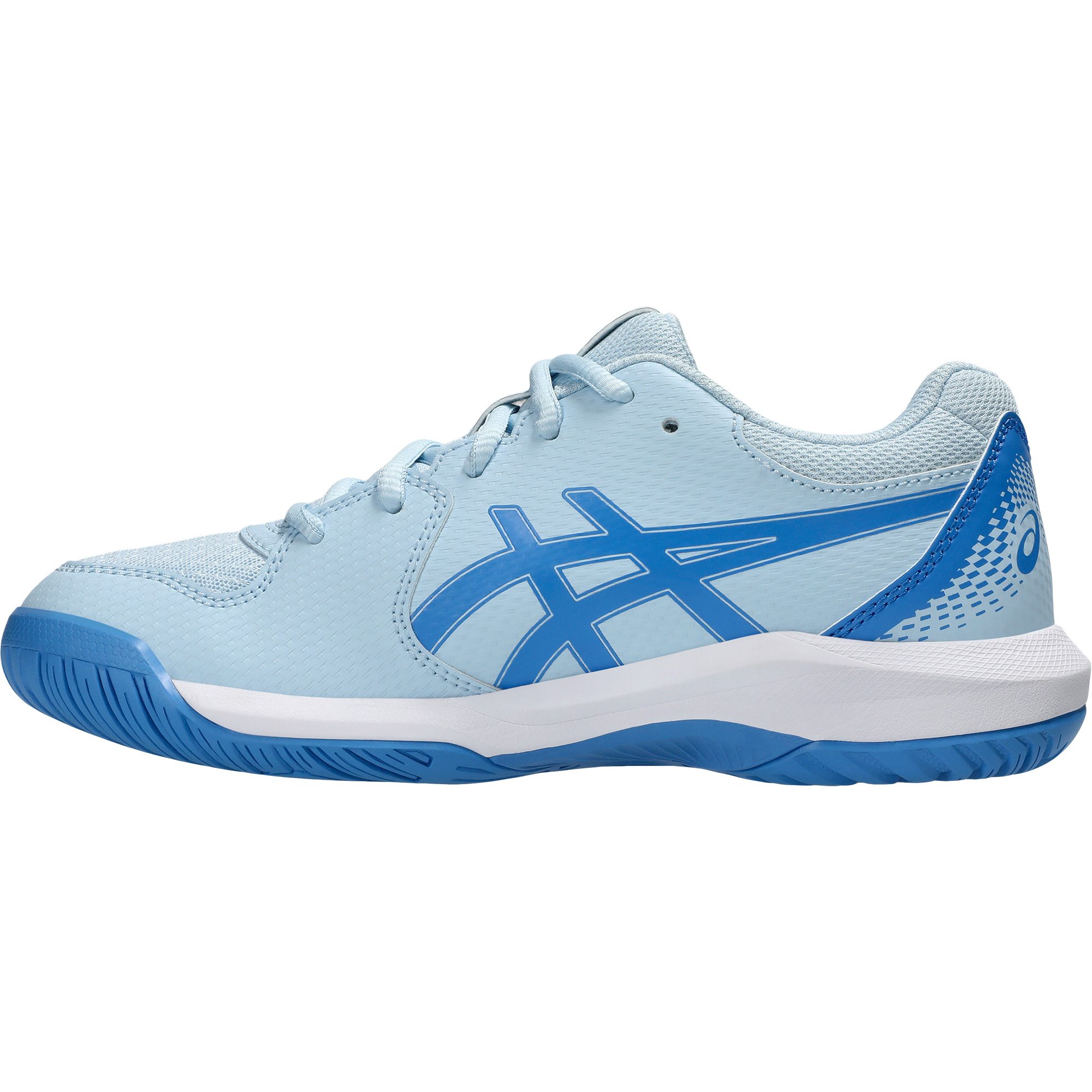ASICS Gel-Dedicate 8 GS Tennisschuhe Kinder light blue