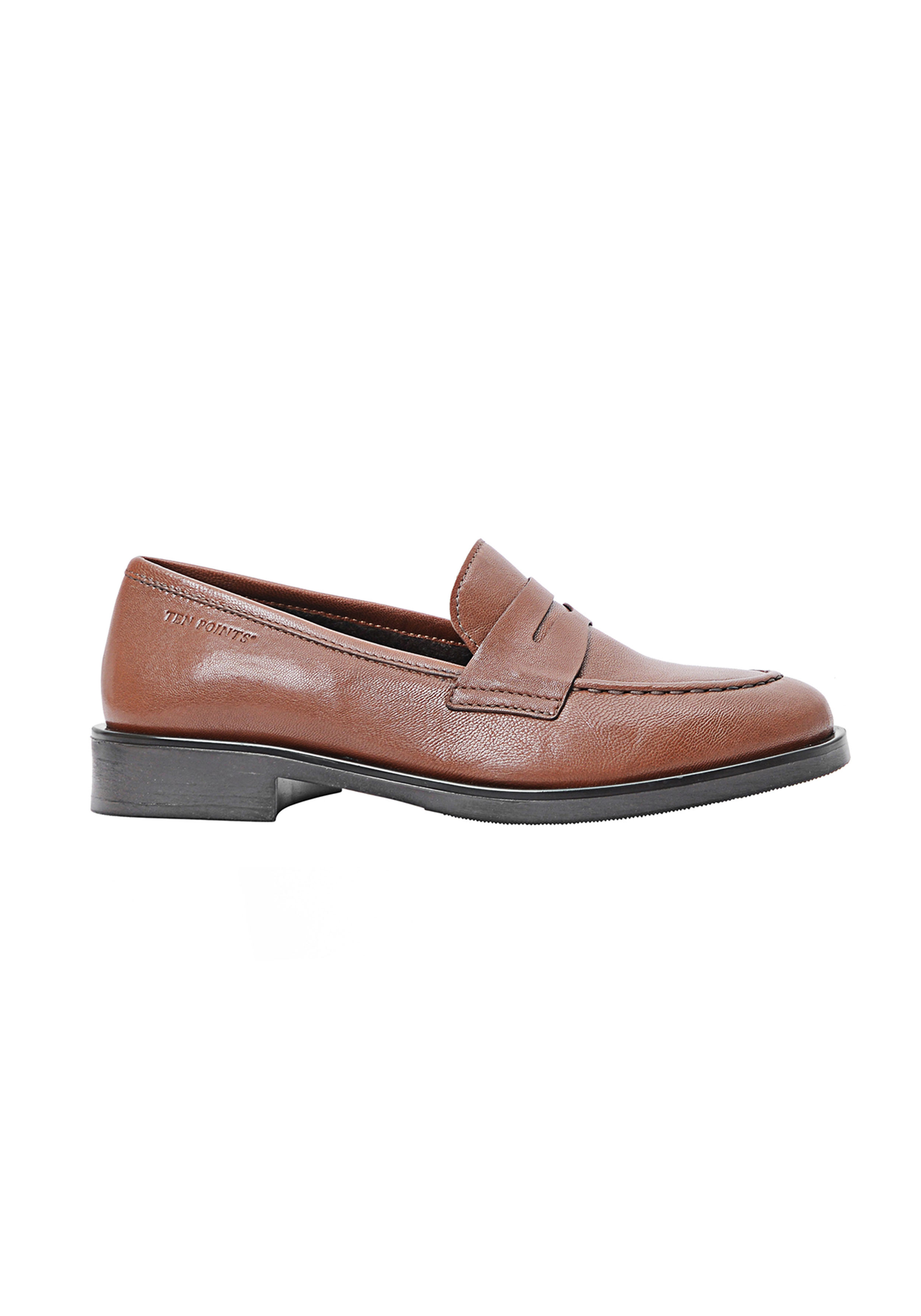 Ten Points Loafers Nora Brown