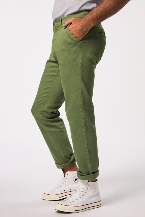 Chino, Bauchfit, Straight Fit, Flatfront, bis Gr. 72