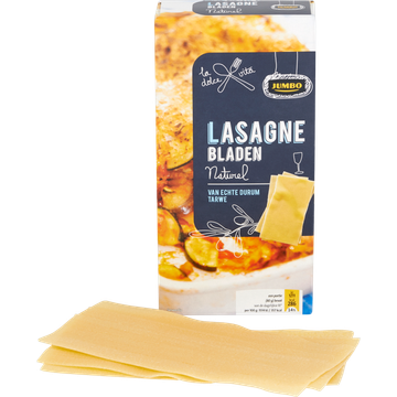 Jumbo Lasagnebladen Naturel 250 g