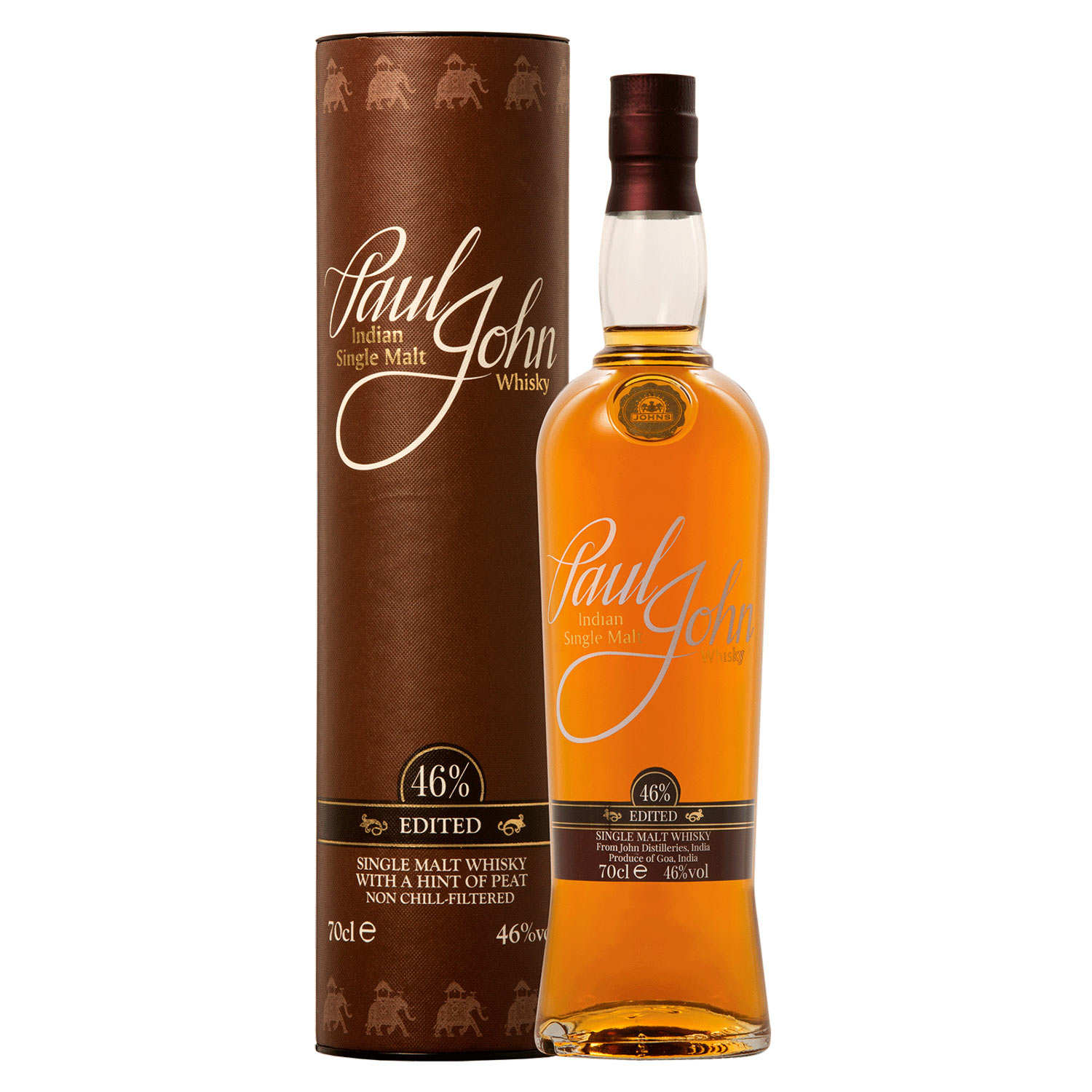 Whisky indien Paul John Edited 46%
