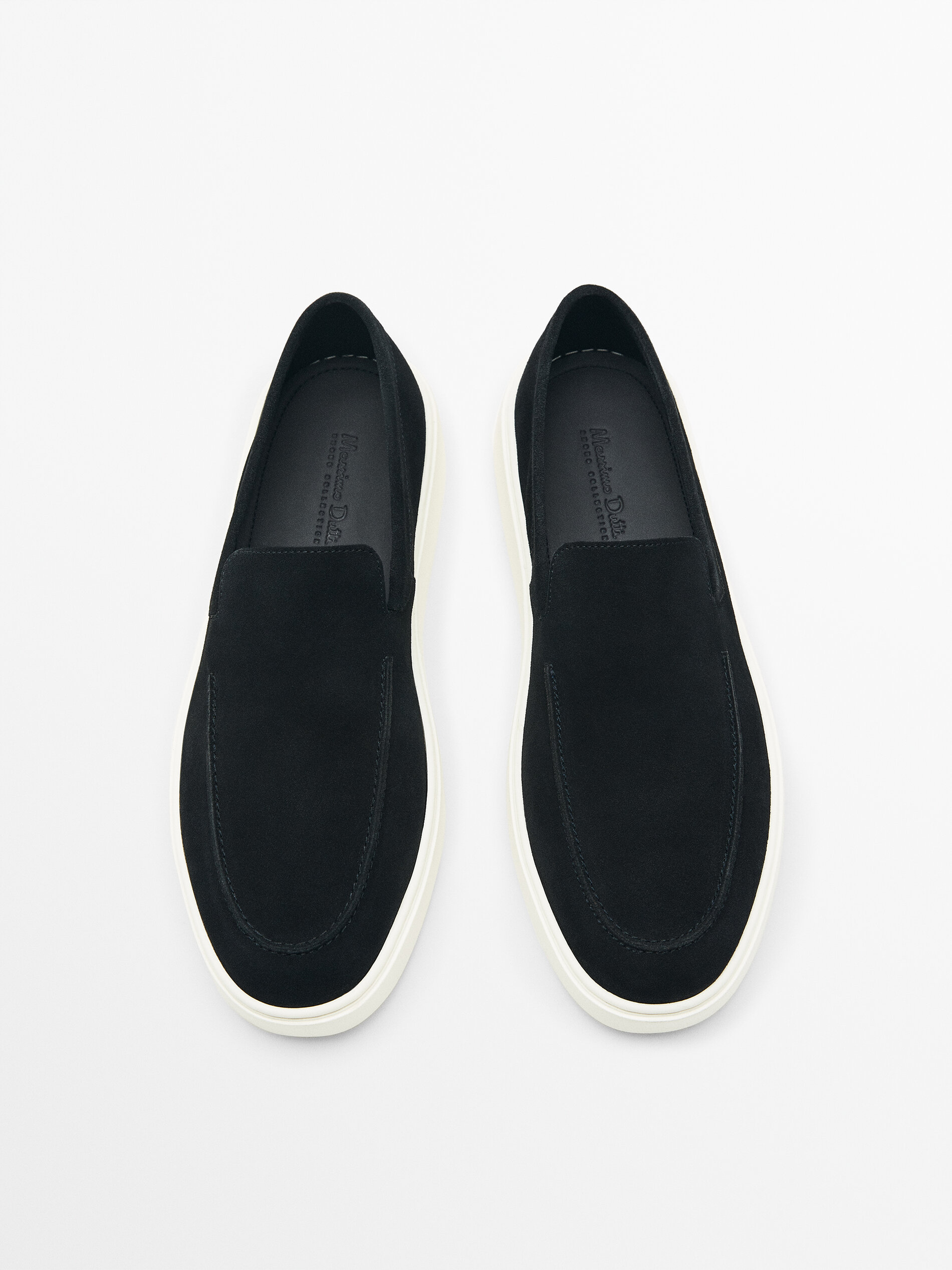 Mocasín soft serraje marinho - AZUL