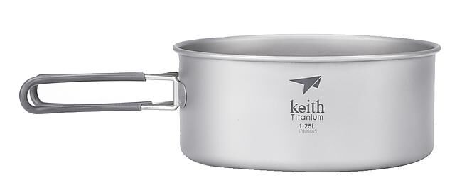 KEITH TITANIUM - SET DE CASSEROLE + POELE EN TITANE