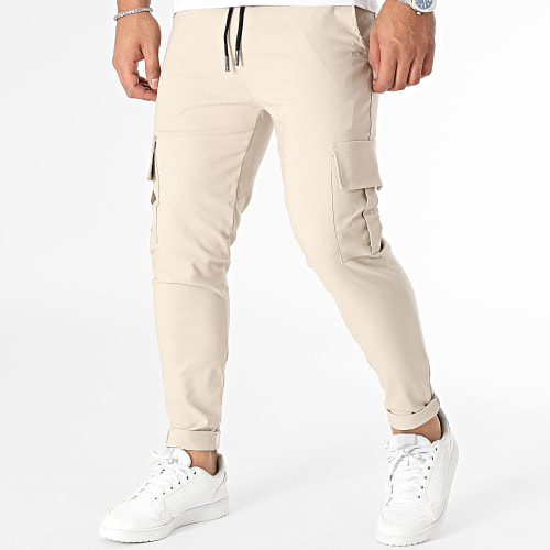 Pantalon Cargo Beige
