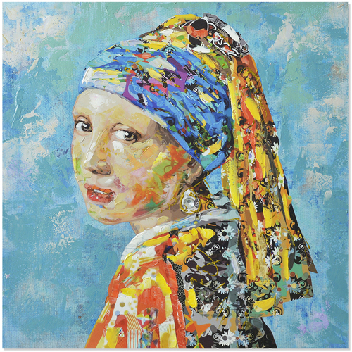 Signes Grimalt - Cuadro mujer Azul