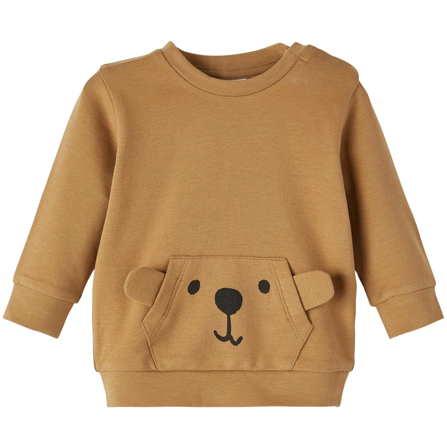 name it Sweatshirt Nbmbast Toasted Coconut