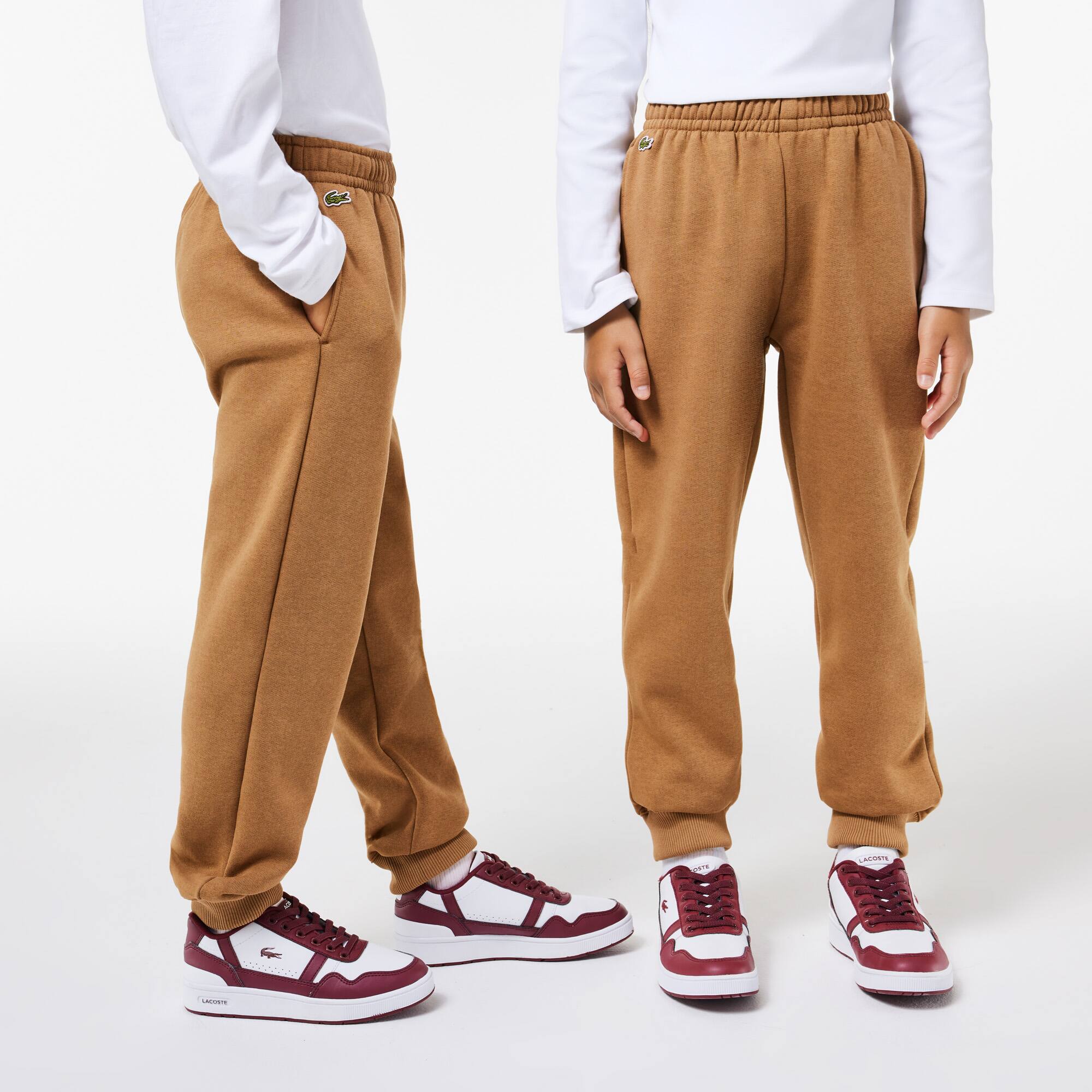 Pantalon de survêtement enfant Lacoste Pantalons & Shorts - Marron - Lacoste - Enfant