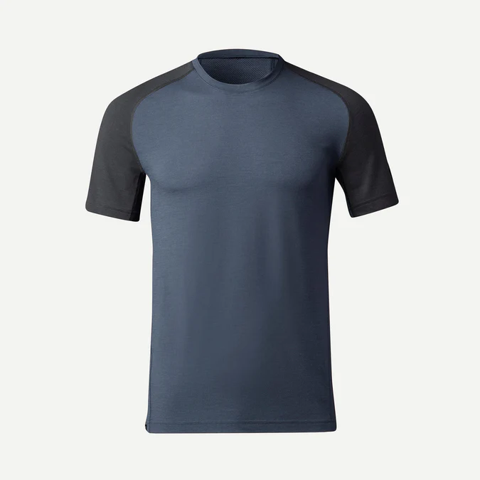 Decathlon Forclaz - Camiseta masculina Forclaz MT500 em lã merino